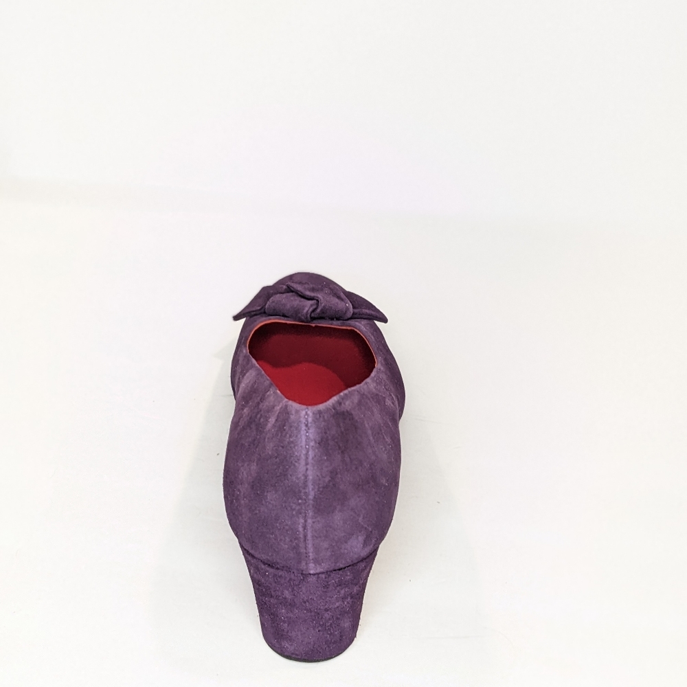 Vintage Rue du jour suede wedges - Picture 10 of 15